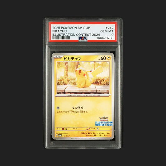 【PSA10】ピカチュウ プロモ 242/sv-p