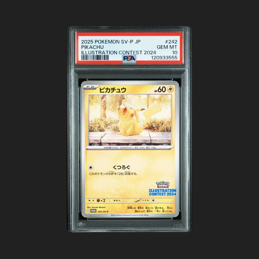 【PSA10】ピカチュウ　Promo illustration